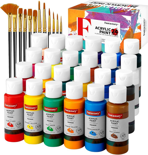 Fantastory acrylfarben set - fantastory,