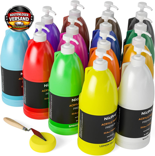 Acrylfarben set farben - 14,