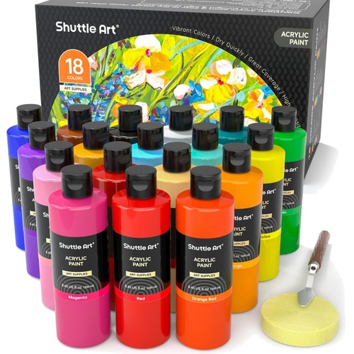 Acrylfarben set 18 - acrylfarben,