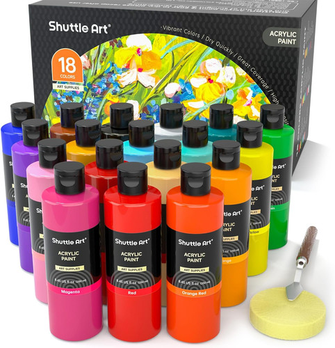 Shuttle art acrylfarben set - shuttle,