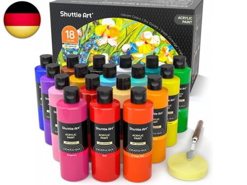 Acrylfarben set 18 - acrylfarben,