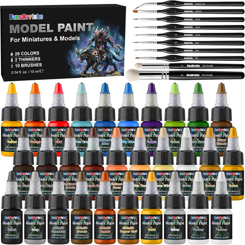 Modellbau farben set - farben, 28