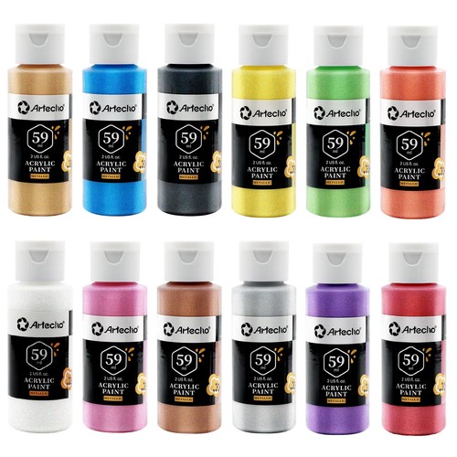 Artecho metallic acrylfarben - metallic,
