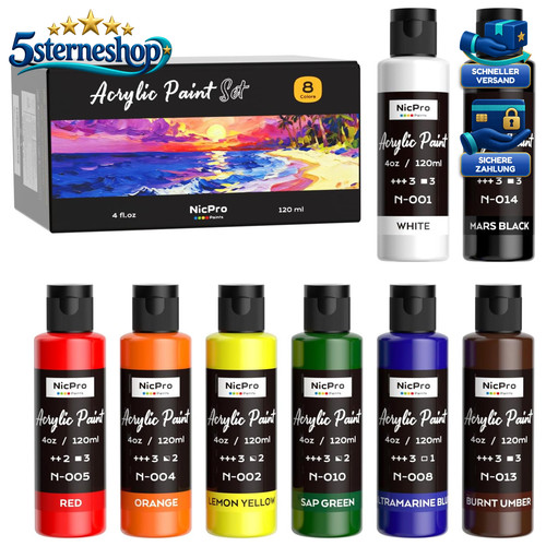 Acrylfarbe set farben - 8,